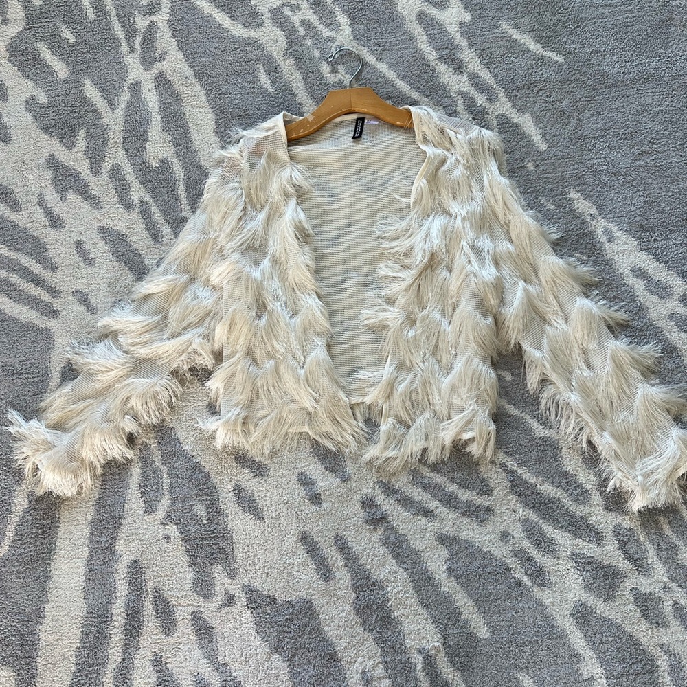 H&M fur jacket